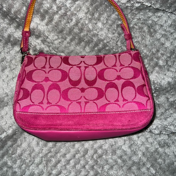Coach Demi Bag in Hot Pink - Picture 2 of 8
